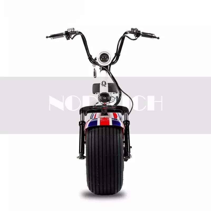

Motorcycles Electric Scooter Adult 1200W Fat Tire 72V 12AH Third Speed APP Lithium Cruise Control Motorcycle E-Bike Cycling City