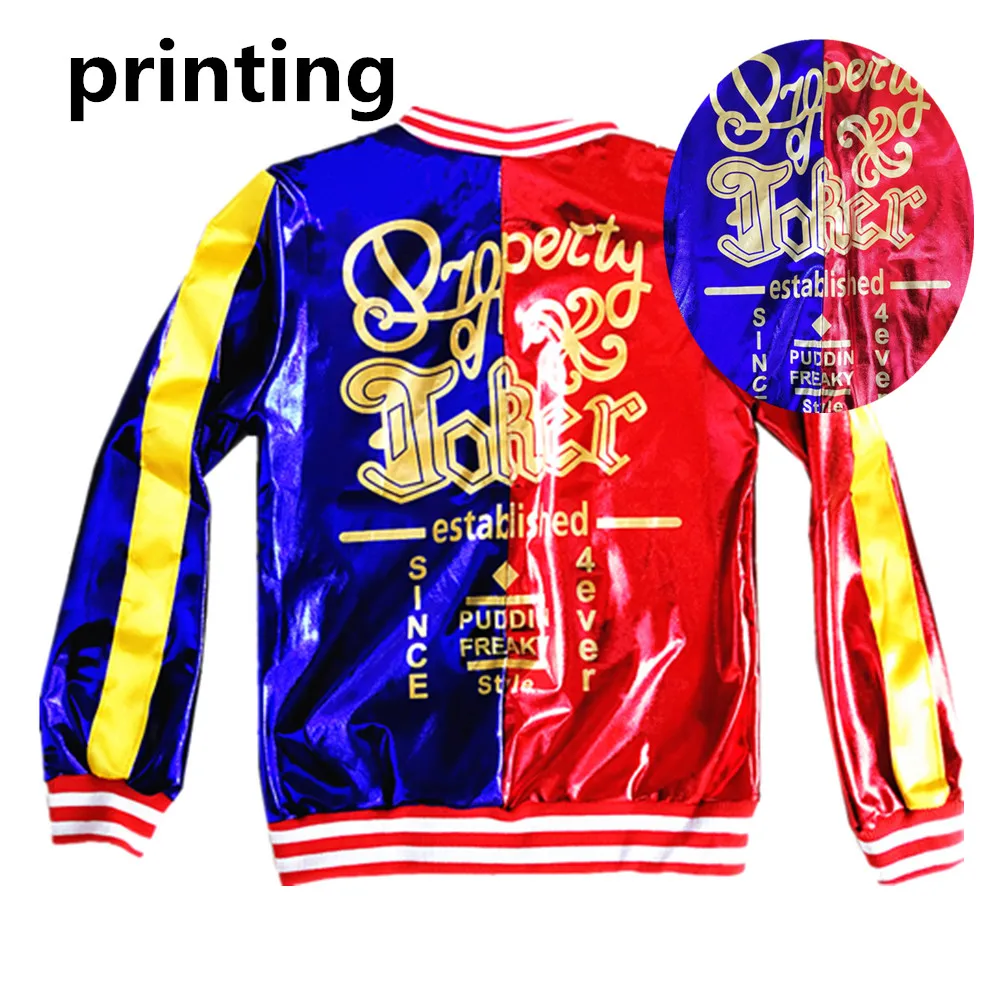 Детские костюмы для косплея Харли из отряда Квинна с вышивкой аксессуары