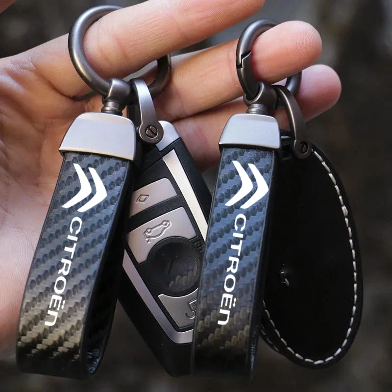 

For Citroen C4L CACTUS C5 C3 C6 C8 Picasso Xsara Lanyard for Keys Car Accessories Key Chain Keyrings Keychain Gift
