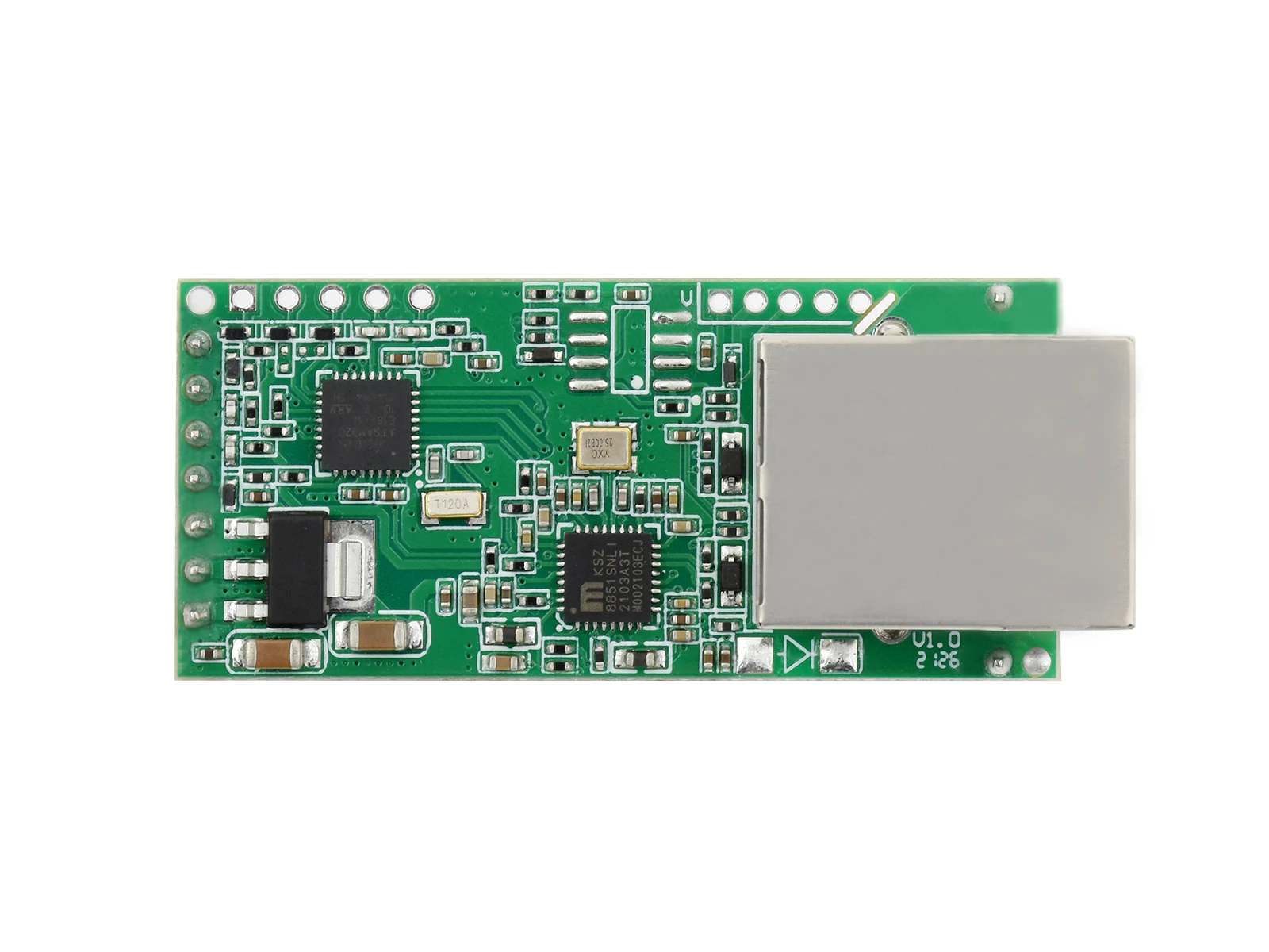 Комплект модулей UART-ETH преобразователь UART TTL в Ethernet 10/100 м автоматический