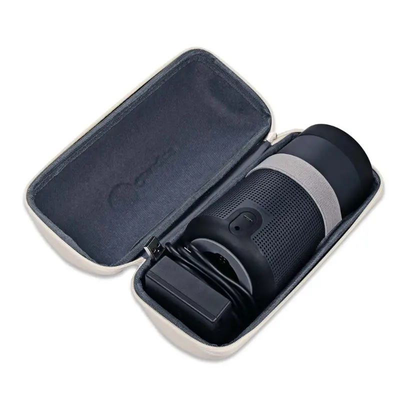 Чехол из ПУ кожи для путешествий Защитная сумка хранения Bose Soundlink Вращающийся