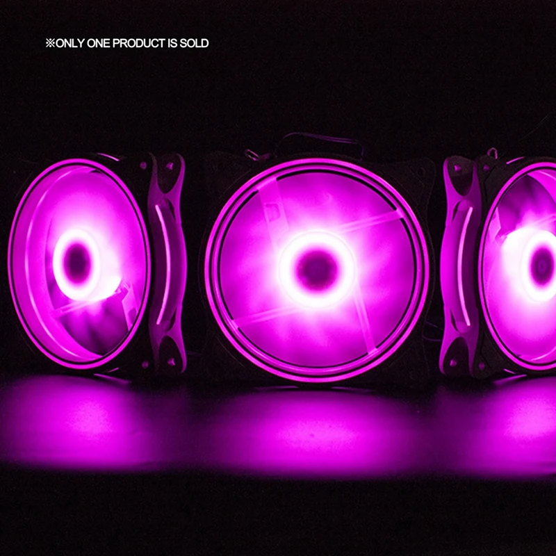 12 см вентилятор охлаждения диафрагмы внутри и снаружи светильник Розовый