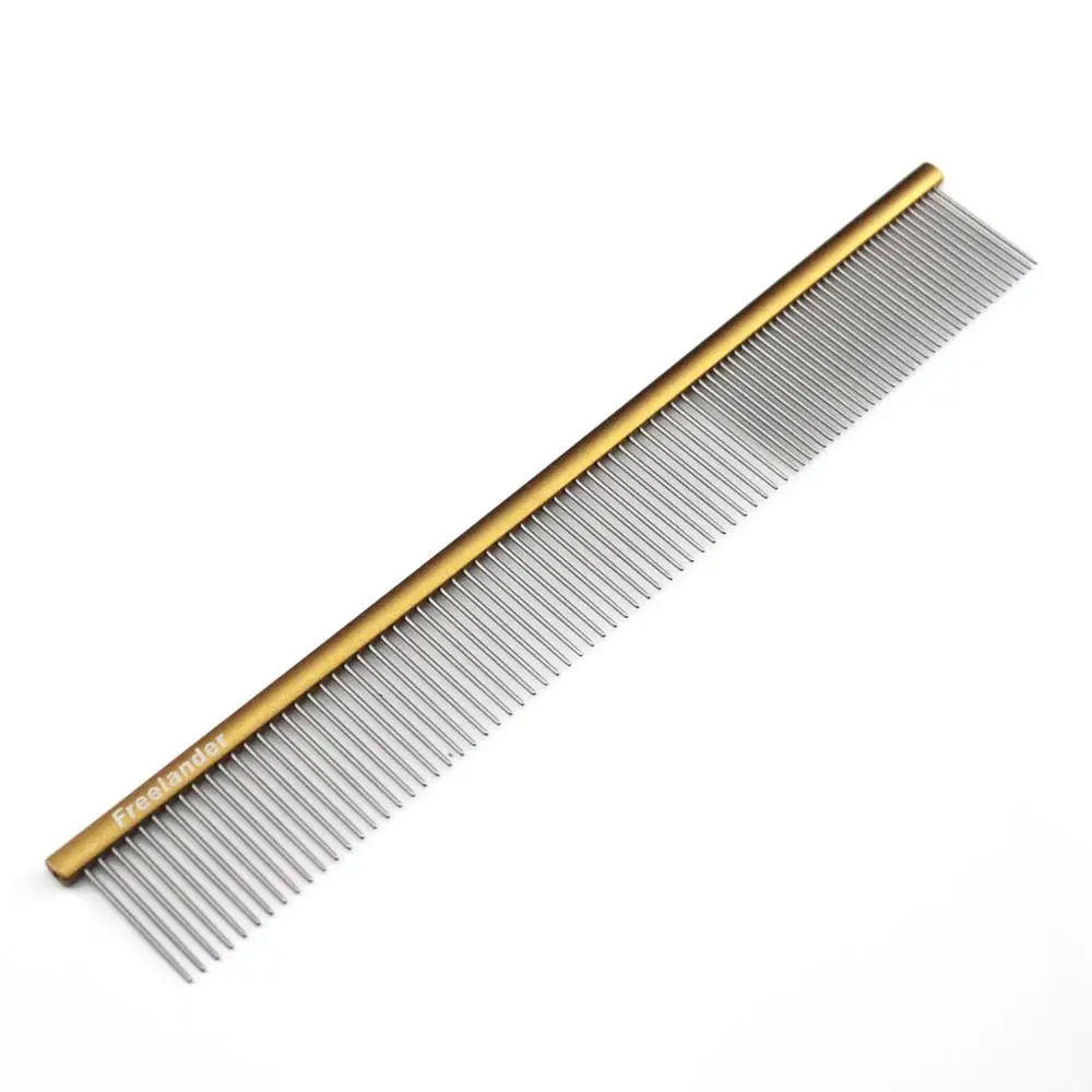 Space Aluminum Pet Dog Comb Grooming For Shaggy Cat Dogs Barber Tool Salon 5 Color | Дом и сад