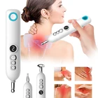 5 в 1 акупунктурная ручка Меридиан электрическая массажная ручка для мышечной циркуляции массаж Акупунктура меридиан для облегчения боли массажный инструмент