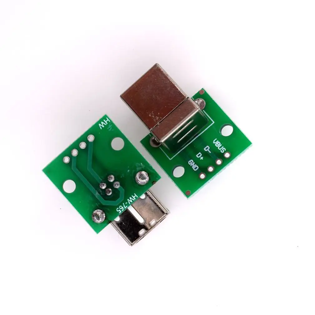 Usb к Dip Адаптерная плата Гнездо Inline B Тип квадратный интерфейс принтер