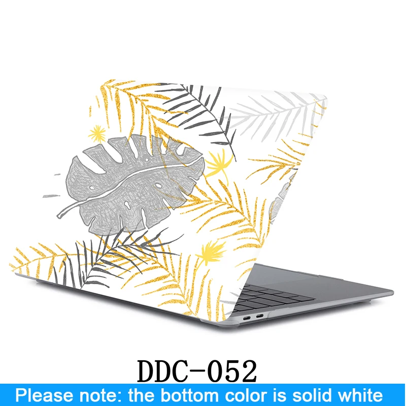 Новый 2019 чехол для ноутбука Apple MacBook Air Pro retina 11 12 13 15 mac book NEW 3 4 дюймов A1706 A1932 + крышка