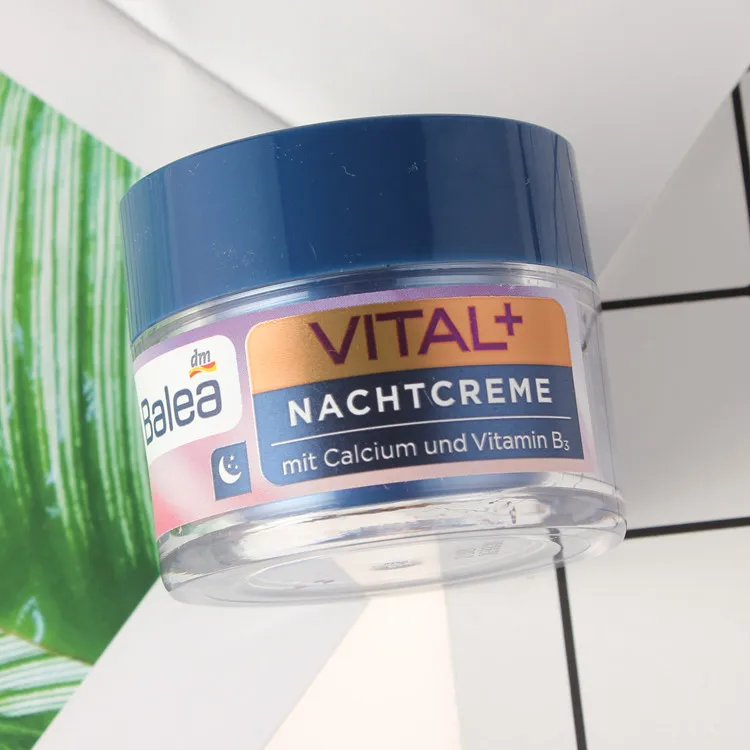Balea VITAL + ночной увлажняющий крем для зрелой кожи 55 возрастов против старения лица
