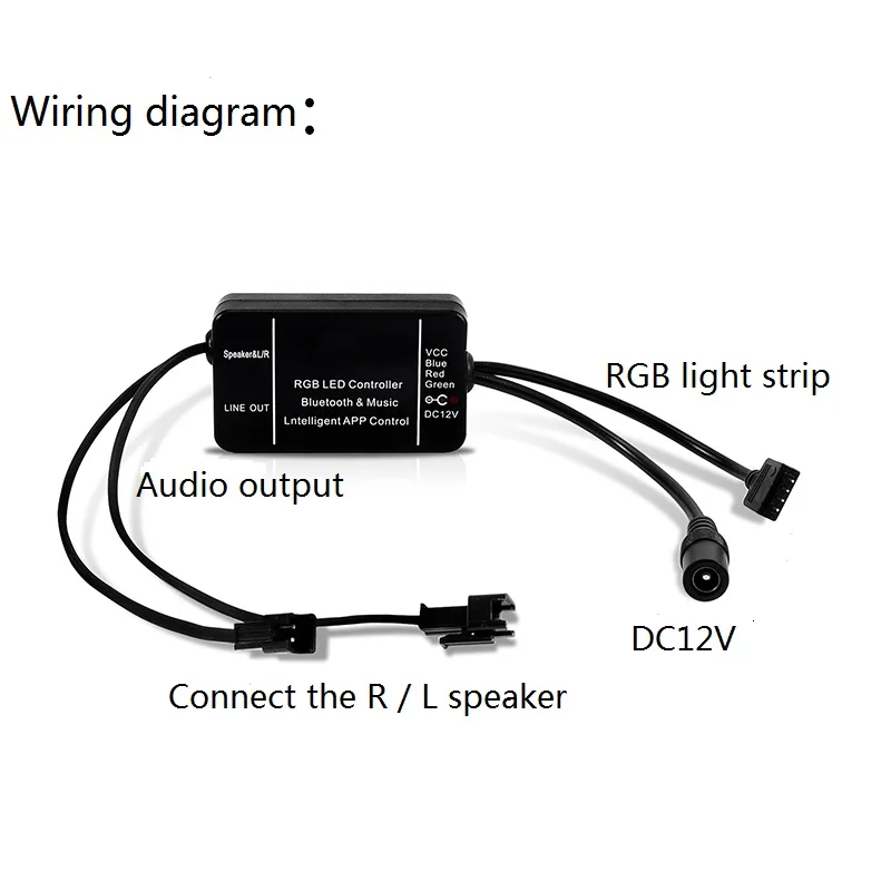 Promotion App Control Multifunctional Intelligent Graffiti LED Lamp With DC12V Power Amplifier Board RGB Module | Электроника