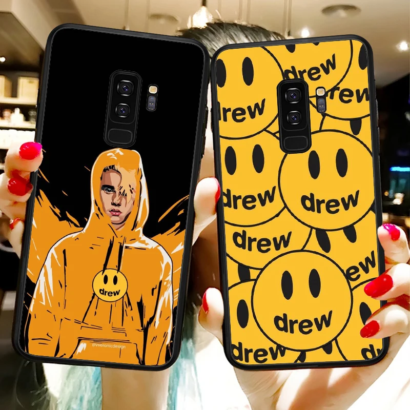 Роскошные трендовые брендовые чехлы для телефонов Justin Bieber drew house Samsung Galaxy S7 A750 S10 S8