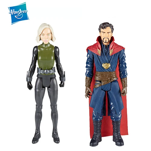 2 pcs Hasbro Marvel Мстители Бесконечность войны Starforce супер герой 1" эндшпиль Титан герой серии человек паук Железный человек енот Доктор Стрэндж - Цвет: 2 pcs