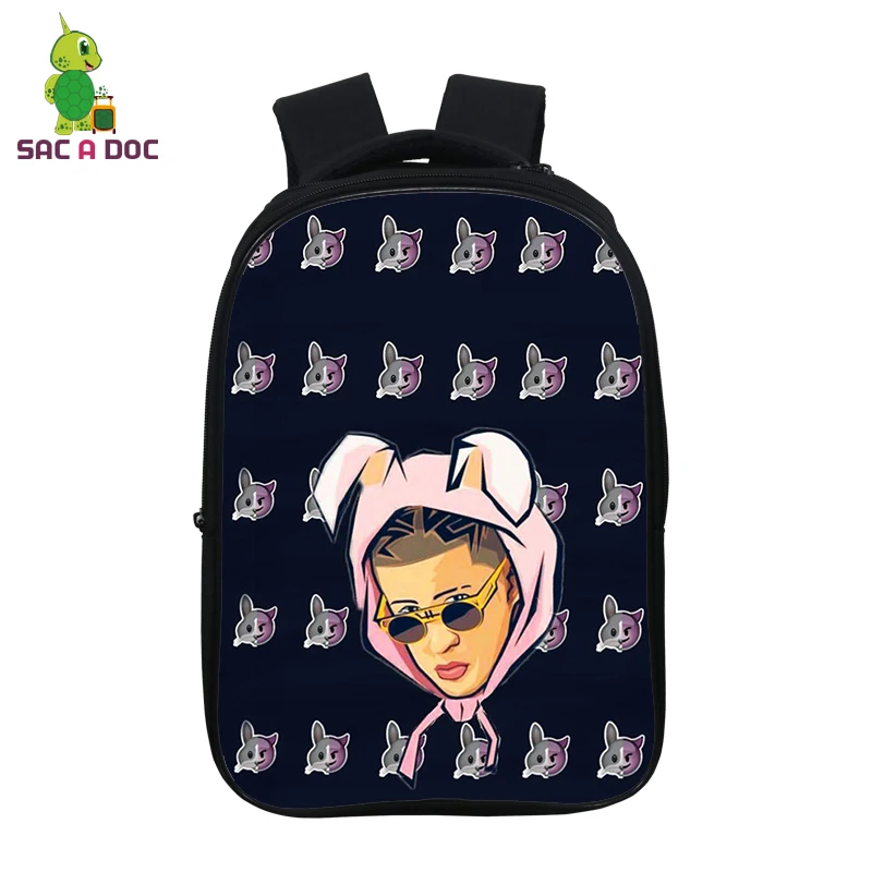 Рюкзак Bad Bunny школьные ранцы для студентов 14 5 Дюймов сумка книг подростков