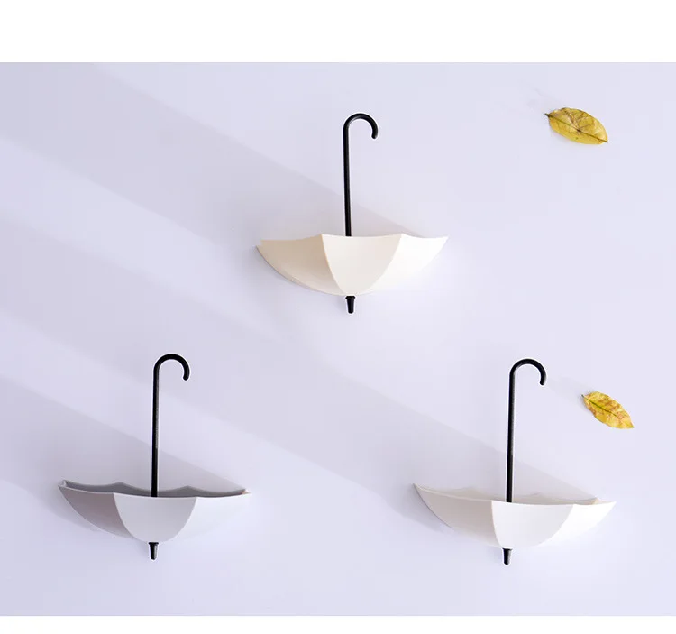 Настенный крючок 3 шт./компл. милый настенный держатель для зонта вешалка