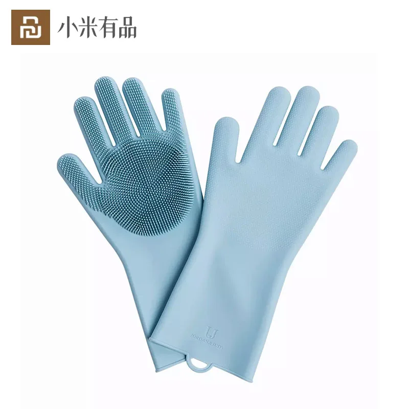 

1 пара, силиконовые перчатки Youpin для мытья посуды