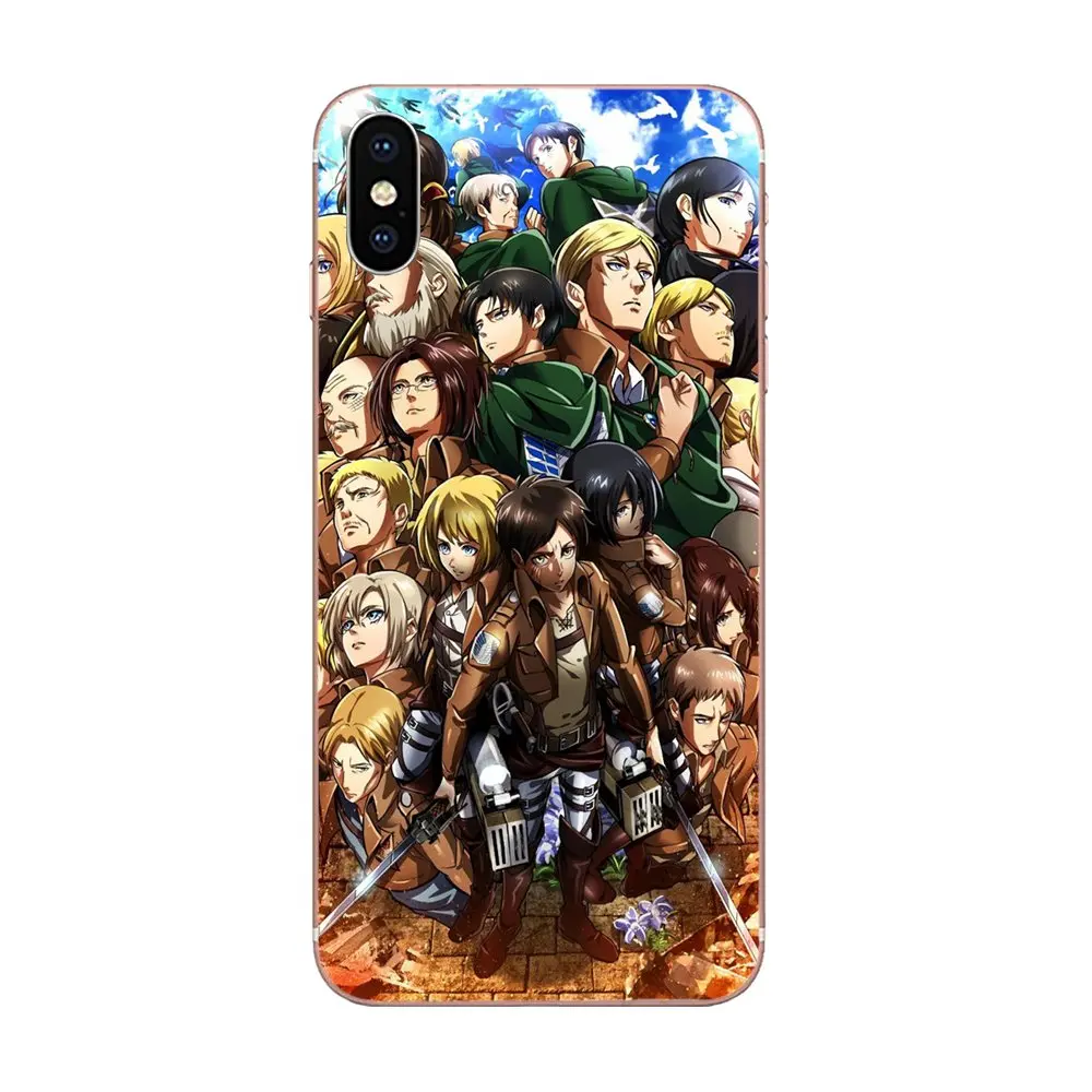 Аниме атака на Титанов персонажа для Huawei Honor 4C 5A 5C 5X 6 6A 6X 7 7A 7C 7X 8 8C 8S 9 10 10i 20 20i Lite Pro |