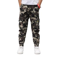 baby boys sport pants autumn children ankle tie cargo trousers teenage camouflage joggers pants 6 8 10 12 14yrs kids clothes