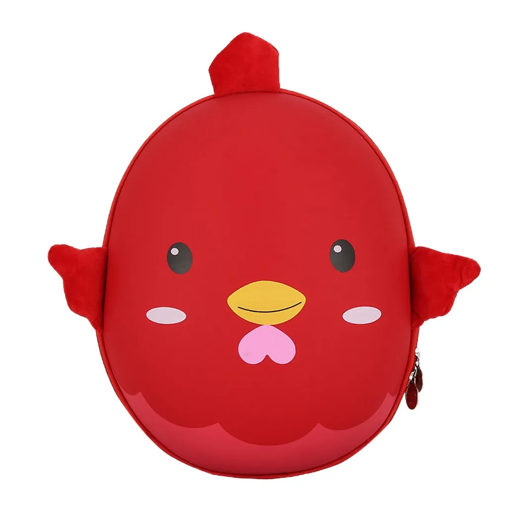 Детский рюкзак Maison Fabre для мальчиков и девочек модная Милая птица мультяшная 3D