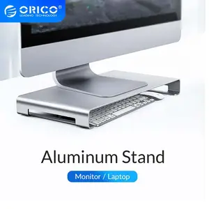 Подставка для монитора компьютера ORICO, из алюминиевого сплава, с держателем для iMac, MacBook
