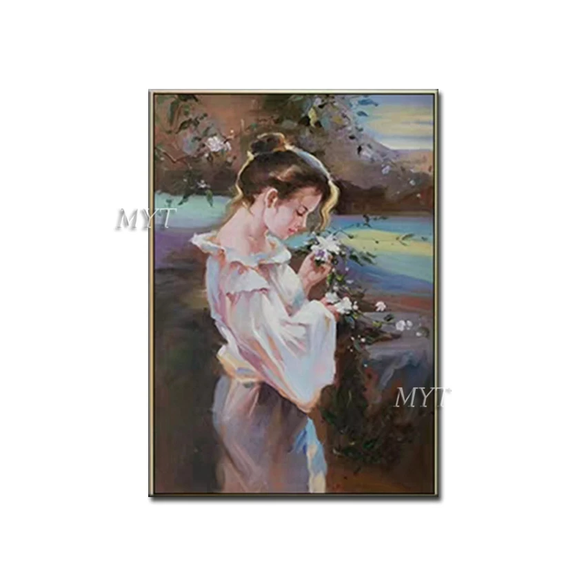 Красивые девушки танцуют фото стены искусства 100% ручная роспись маслом Женщины