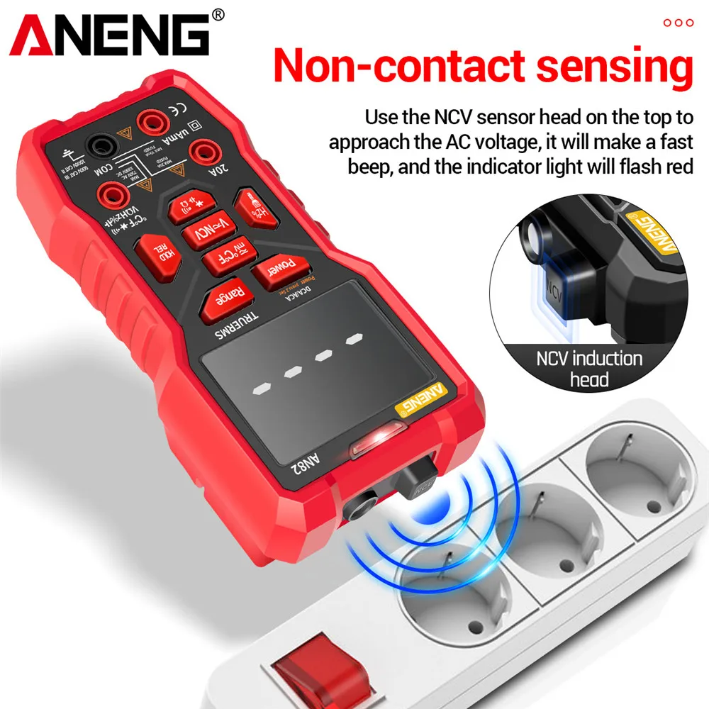 ANENG AN82 PRO тестер мультиметр мини цифровой профисионал multimeter esr метр аккумулятора