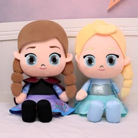 frozen princess anna elsa plush toys disney 40cm dolls kids wedding toys girls birthday gift