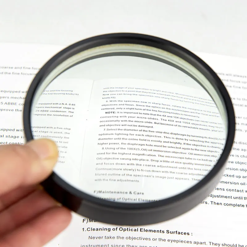 2 шт. Стекловолоконные линзы 100 мм с двойным вогнутым фокусным расстоянием 300