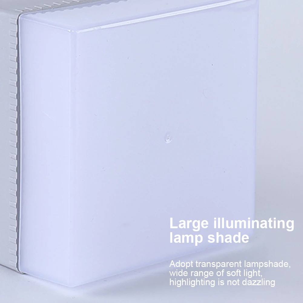 

LED Bulb Camping Lantern Lamp Square USB Rechargeable With Hanging Hook Cable For Gerden Balcony Terrace Barbecue 30W+USB