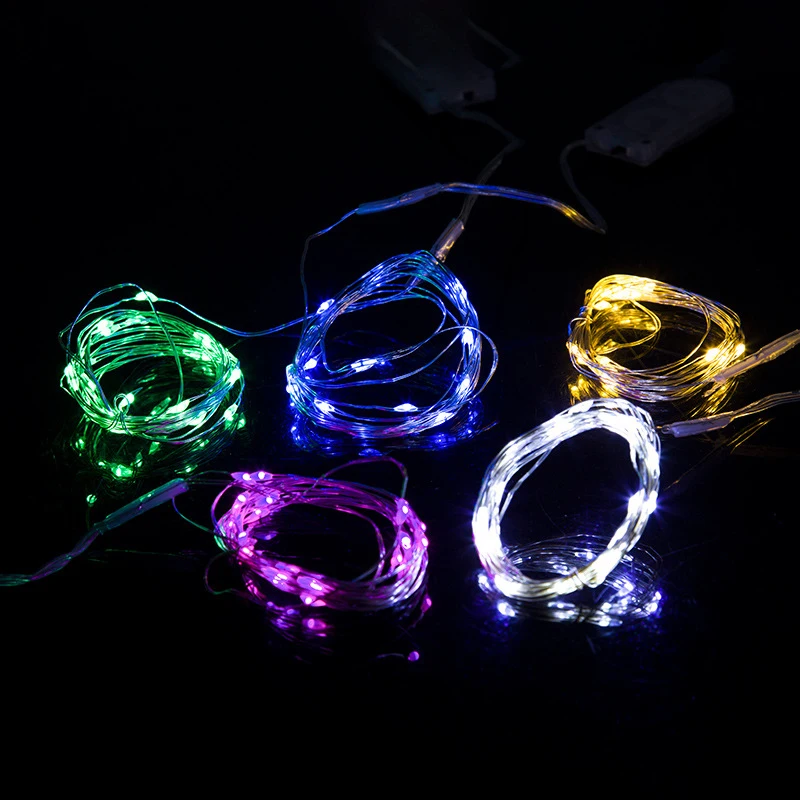 

Светодиодная гирлянда из медной проволоки, 1 шт.