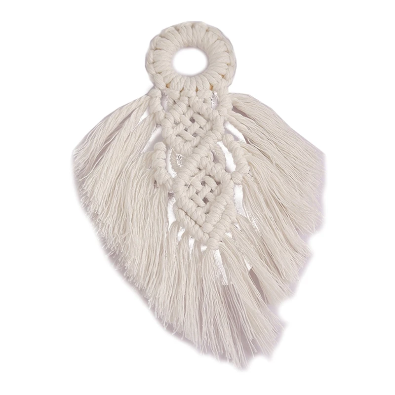 

1Pc Home Decoration Door Handle Swing Rope Handmade Weaving Ornament Nordic Kids Room Wall Hanging