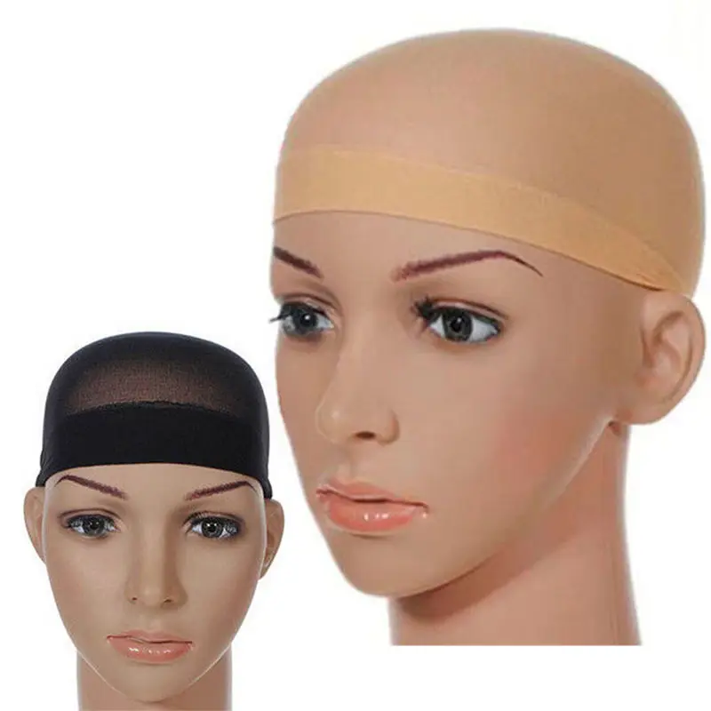 2 шт волос сетки парик для плетения Лайнер Hairnet Snood Glueless купол растягивающийся