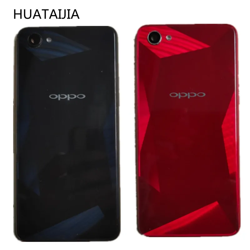 new battery case for oppo a3 screen frame oppoa3 battery cover oppo a3 padm00 cph1837 padt00 door housing rear free global shipping