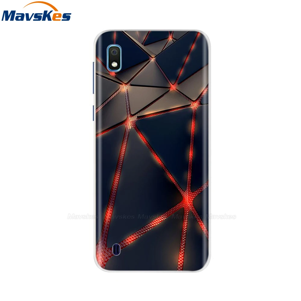 Милый чехол для Samsung A10 Женский A105 A105F Мягкая силиконовая задняя крышка телефона