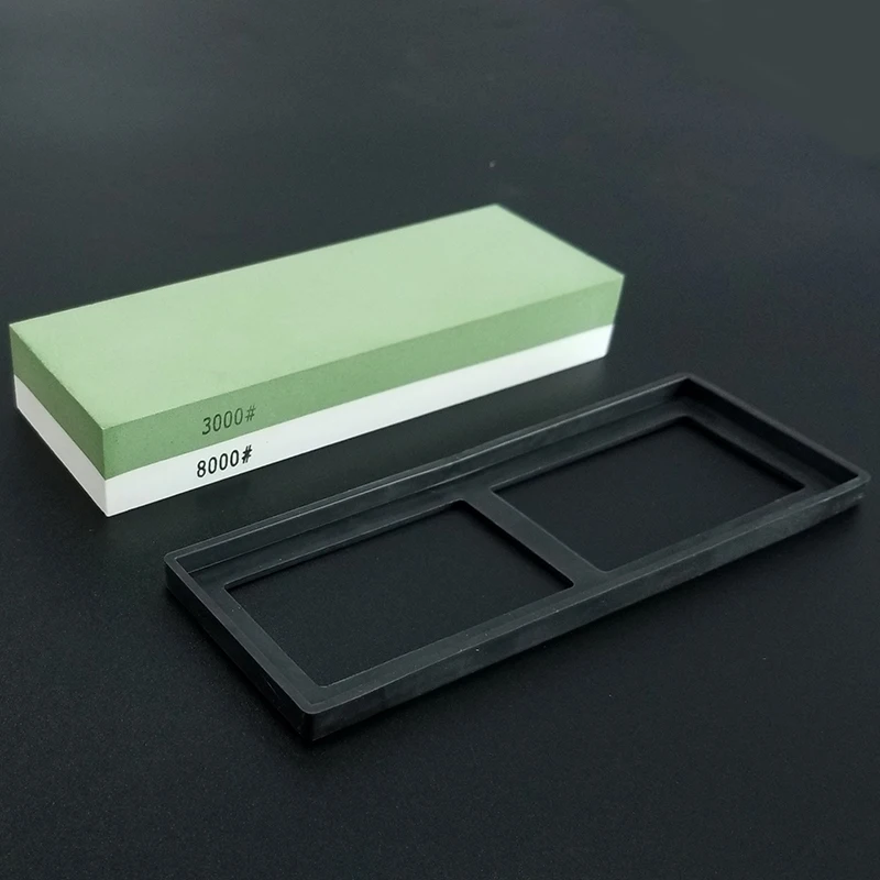 

White corundum double-sided oil stone whetstone kitchen whetstone tool outdoor sharpening necessary small tool accessories