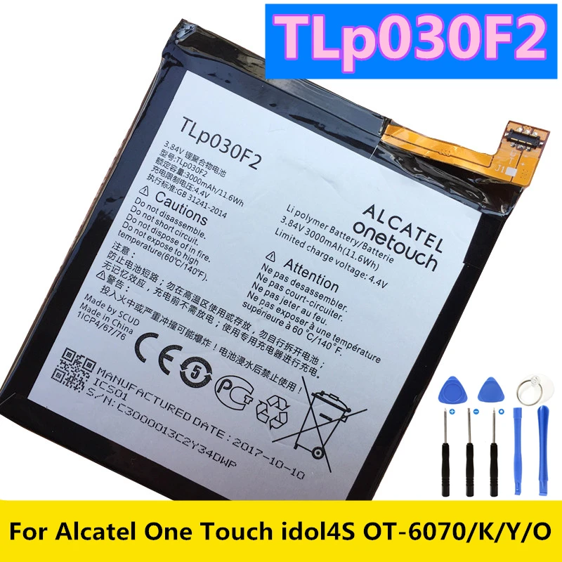 

Аккумулятор TLp026E2 TLp026EJ TLP030F1 TLP030F2 для Alcatel OneTouch idol 4 6055K OT-6055 6055B/H/U/Y idol4S OT-6070/K/Y OT-6070O