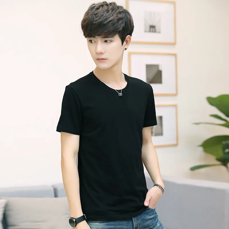 

T-Shirt Cotton SleeveMen's Short Sleeve Summer Print.