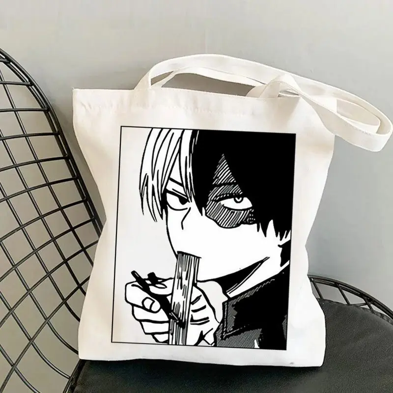 

My Hero Academia Shoto Todoroki Purasu Urutora Kana Anime Handbags Shoulder Bags Casual Shopping Girls Handbag Women Elegant Bag