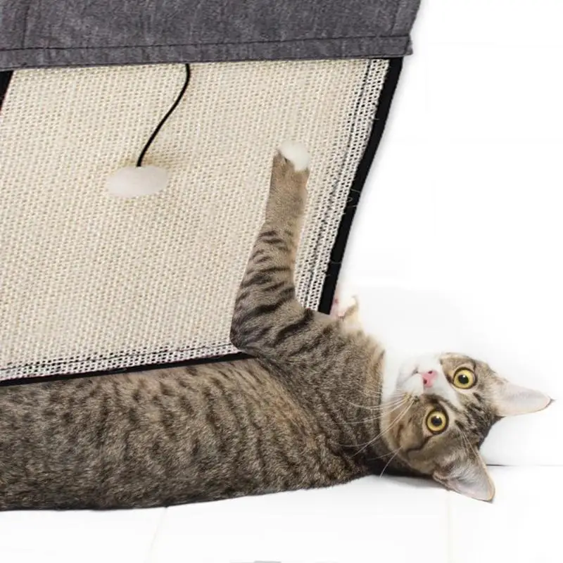 Pet Когтеточка для кошек гвардии коврик игрушка из сизаля кошки защитное покрытие