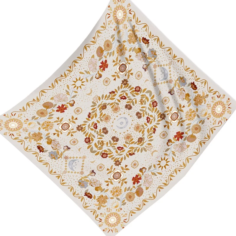 

Mandala Flower Tapestry Wall Hanging Bohemian Tapestry Floral Print Tapestries for Home Bedroom Wall Decor