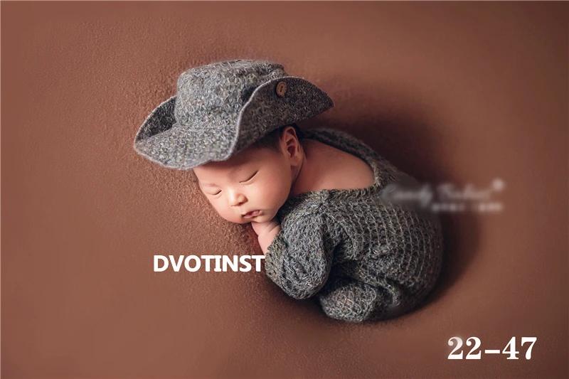 Dvotinst реквизит для фотосъемки новорожденных детей Вязаные наряды капот кружевное