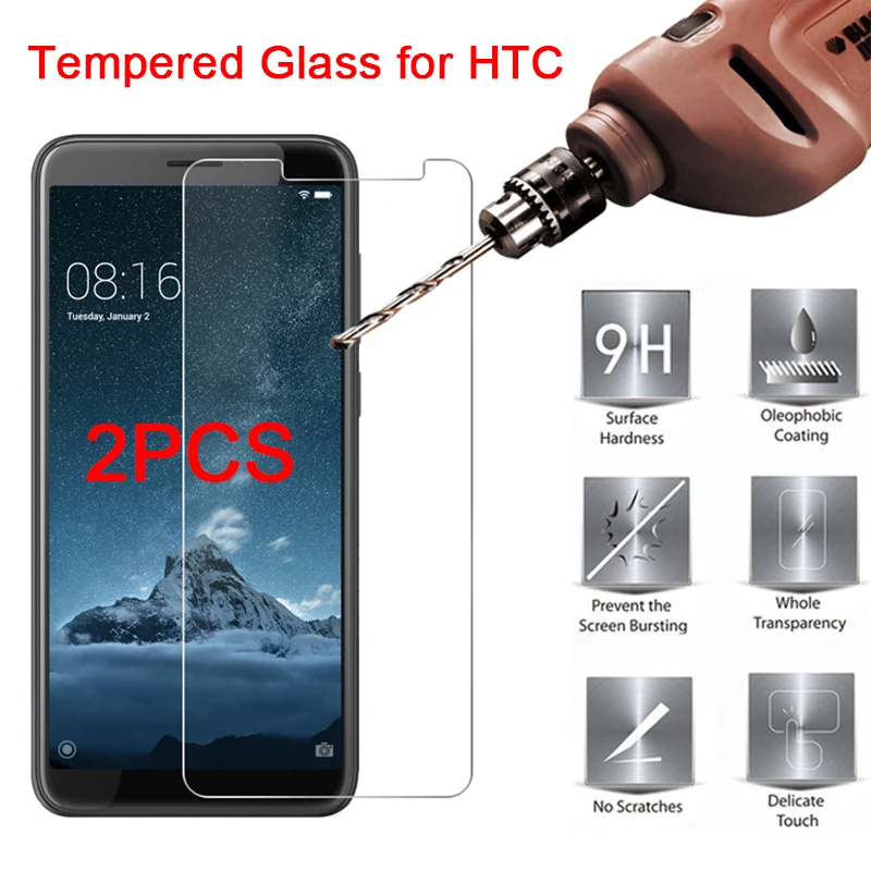 2 шт. Защита экрана для Desire U11 Eyes U12 lift Plus U19e закаленное стекло HTC 828 830 U Play Ultra