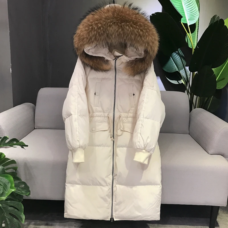 2021 женские утиные пуховики пальто Женская куртка-пуховик манто роковой зимняя