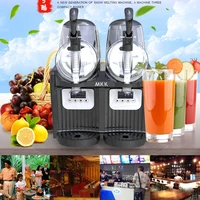 mini household double cylinder snow melting machine summer commercial juice cold drink machine snow mud machine