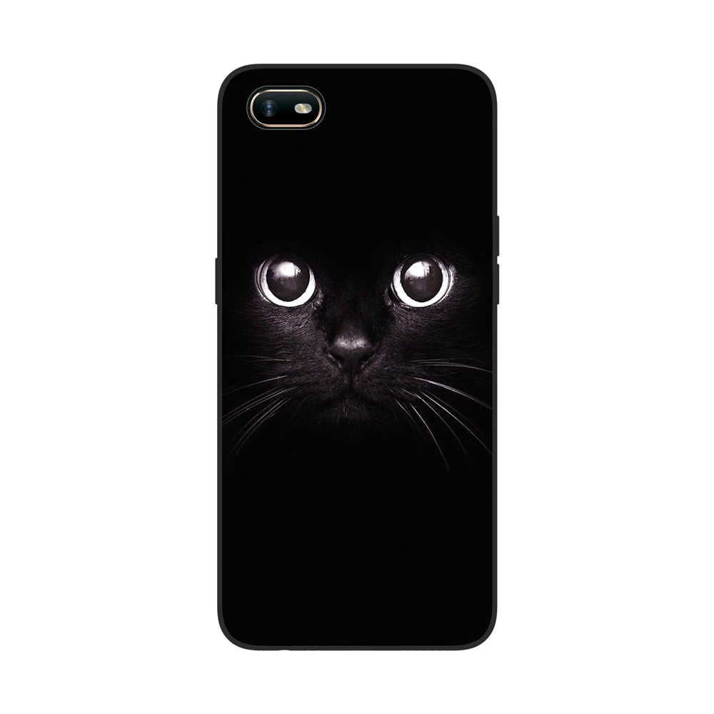 14 GUCOON силиконовый чехол для OPPO A1K 6,1 дюймов Чехол Мягкий ТПУ защитный чехол для телефона с рисунком волка розы цветы чехол-бампер - Цвет: 14
