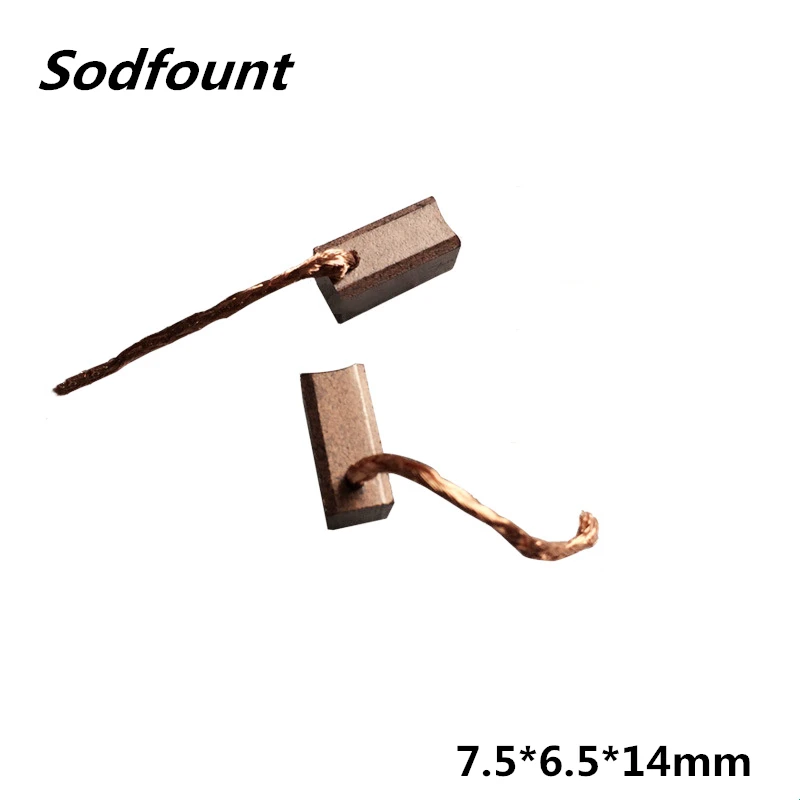 10 шт./компл. угольные щётки а также смазывайте механизм проволочные выводы