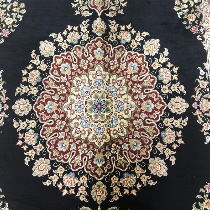 3 'x 5' молитвенный коврик шелковый ковер ручной работы персидские коврики