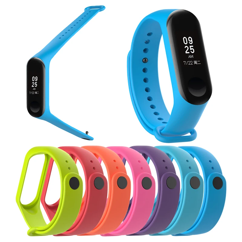 

Strap For Xiaomi Mi Band 3 4 Bracelet Watch Band Waterproof Smart Watch For Miband 4 3 Strap Fitness Replacement Wristband
