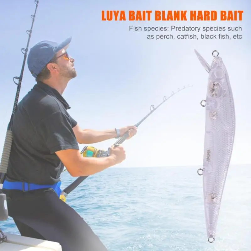 1 шт. рыболовная биомеханическая Неокрашенная приманка 14 см 19 7 г воблеры пустая