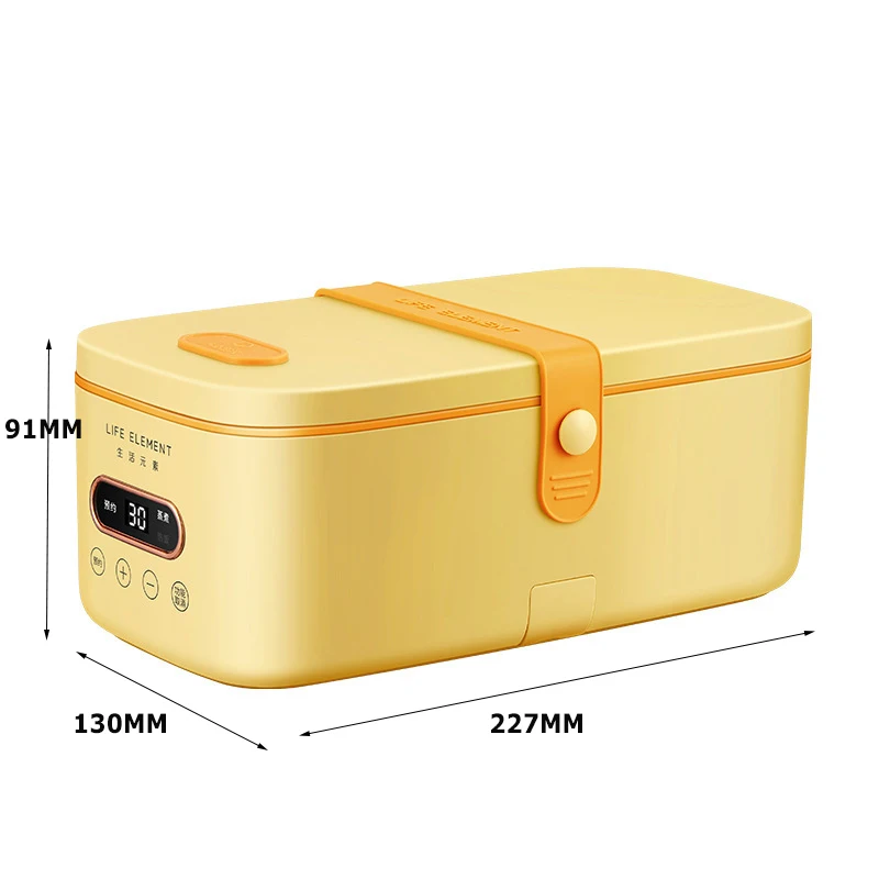 

1L Portable Electric Lunch Box 220V Steamer Rice Cooker Home Office Heated Food Warmer Container Meal Thermal 300W