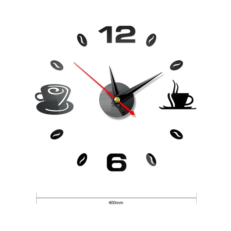 

New Hot Quartz Clock Home Decoration Acrylic Mirror Wall Clock 3D DIY Wall Sticker Clock Modern Design Watch Unique Fashion Gift