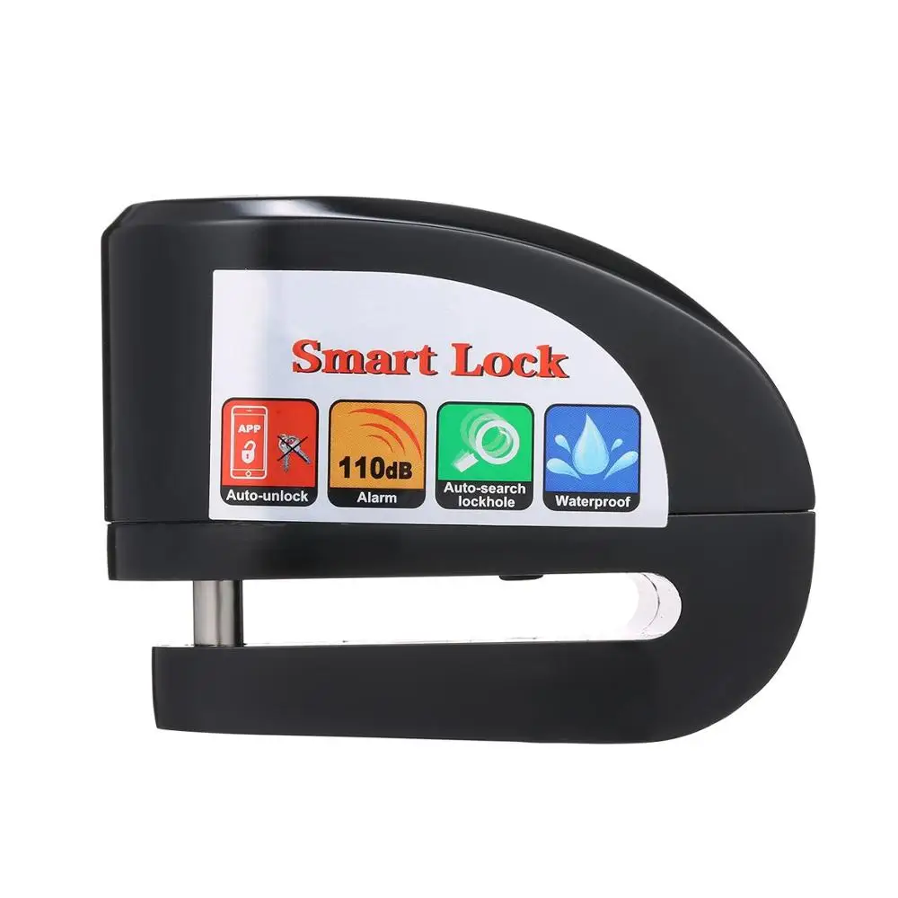 

Водонепроницаемый смарт-замок с дисковым тормозом для мотоцикла и велосипеда