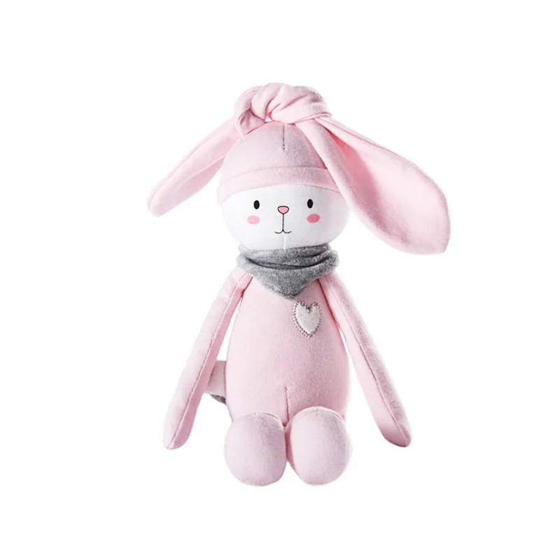 Кукла Кролик с длинными ушами 35 см мягкая игрушка-Зверюшка милый кролик мягкие